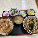 増田屋 - 料理写真:かつ丼セット