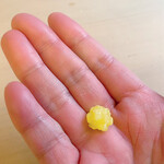 山玄茶 - 毎回恒例の大将から直にいただく、金平糖。ころりん♡