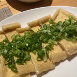 日本酒bar 桂 - 油揚焼き