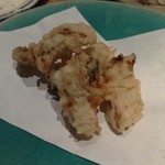 天まる - 牡蠣の天ぷら