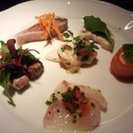 IL PONTILE - 前菜（お魚の盛り合わせ）