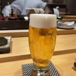 Sushi Fukuju - 生ビール 熟撰