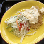 豆狸 - 魚フライ