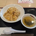 Fukuyoshi - 柿の種チャーハンの大盛り(税込630+100＝730円)