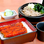 鰻魚盒飯 (普通) +笸籮蕎麥面套餐