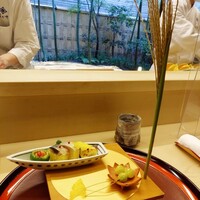 赤坂 菊乃井 - 秋らしく　すすき