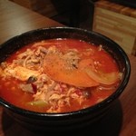 15959106 - ユッケジャンスープ with ラーメン