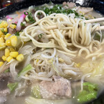 太閤ラーメン - ちゃんぽんの麺