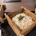 津田山茶寮 - お蕎麦は2段