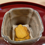 多仁本 - 雲丹オン胡麻豆腐！雲丹たっぷりやで〜♡