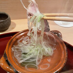 多仁本 - しゃぶしゃぶで頂きます♪…のに待ちきれず