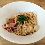 The Noodles & Saloon Kiriya - セットの和え玉。(驚くほど量があります)