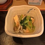 Toramatsu - 小松菜としめじの炒め煮