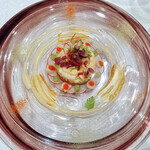 シャトー　ラ・パルム・ドール - 海の幸とクスクスのクロンヌ仕立て　ガスパチョ風味のヴィネグレットソース　プロヴァレサルの香り