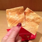 神保町 傳 - 【2012.11】パリパリに焼いた湯葉