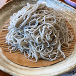 Nihon Soba Sonomichi - 海老天ざるランチ：お蕎麦(二八)