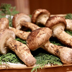 玄水 - 本日の国産松茸