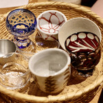 玄水 - おちょこ選び