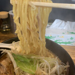 煮干し中華そば 一剣 - 麺