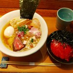 Homemade Ramen 麦苗 - 特上 いりこらあ & 実家のお魚飯