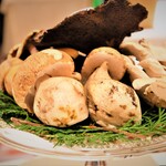 アピシウス - 次回はご推薦のキノコを頂戴します。