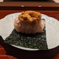 鮨 在 - 毛ガニとバフンウニ