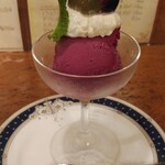 トマト - 葡萄のシャーベット　最高の締め