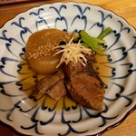 手打うどん長谷川 - ぶり大根