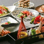Echigoya - 《会席コース3000円、3500円、4000円》旬の鮮魚を、刺身、焼物、揚物などで楽しめる内容となっております