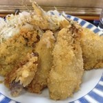たぬき - 鯵フライ定食 ５００円