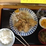 たぬき - 鯵フライ定食 ５００円