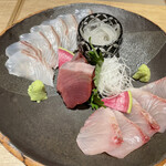 馳走屋 巣庵 - 5000円コース　刺身盛り合わせ