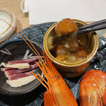 馳走屋 巣庵 - 5000円コース お通しなめたけアップ