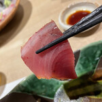 馳走屋 巣庵 - 5000円コース 八重作りのかつおアップ