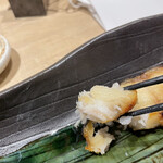 馳走屋 巣庵 - ぎんだらの塩焼きアップ