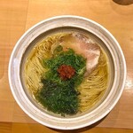 塩そば まえだ - 梅塩そば