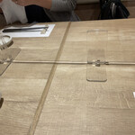 馳走屋 巣庵 - 机パーテーション