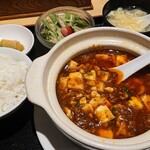 中華厨房 唐朝 - 麻婆豆腐のAセット
