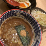 Mita Seimenjo - 味付け卵つけ麺　900円