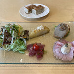Burakariitaria Ryouriten - ランチの前菜