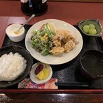 Toriyaki Shuboubanya - 鶏の唐揚げ定食【2021.10】