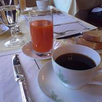 万平ホテル メインダイニングルーム - モーニング（ジュース、コーヒー）