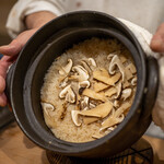 うを徳 - 2021.10 信州辰野松茸ご飯