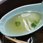 桜島サービスエリア（下り線）　フードコート - スープが美味い！