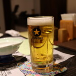 ぬくもりの宿 ふる川 - 生ビール(黒ラベル)(2021年10月)