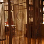 ぬくもりの宿 ふる川 - 食事処「喜庵」、個室風に仕切られてる(2021年10月)