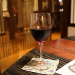 ぬくもりの宿 ふる川 - 赤ワイン：ピノノワール 550円(2021年10月)