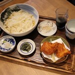 Higashiyama Nikoten - ざるきし＆唐揚げ