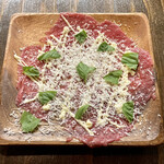 blanc cotta - 牛肉のカルパッチョ(550円)