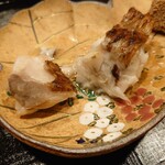 津の守坂 小柴 - のど黒塩焼き